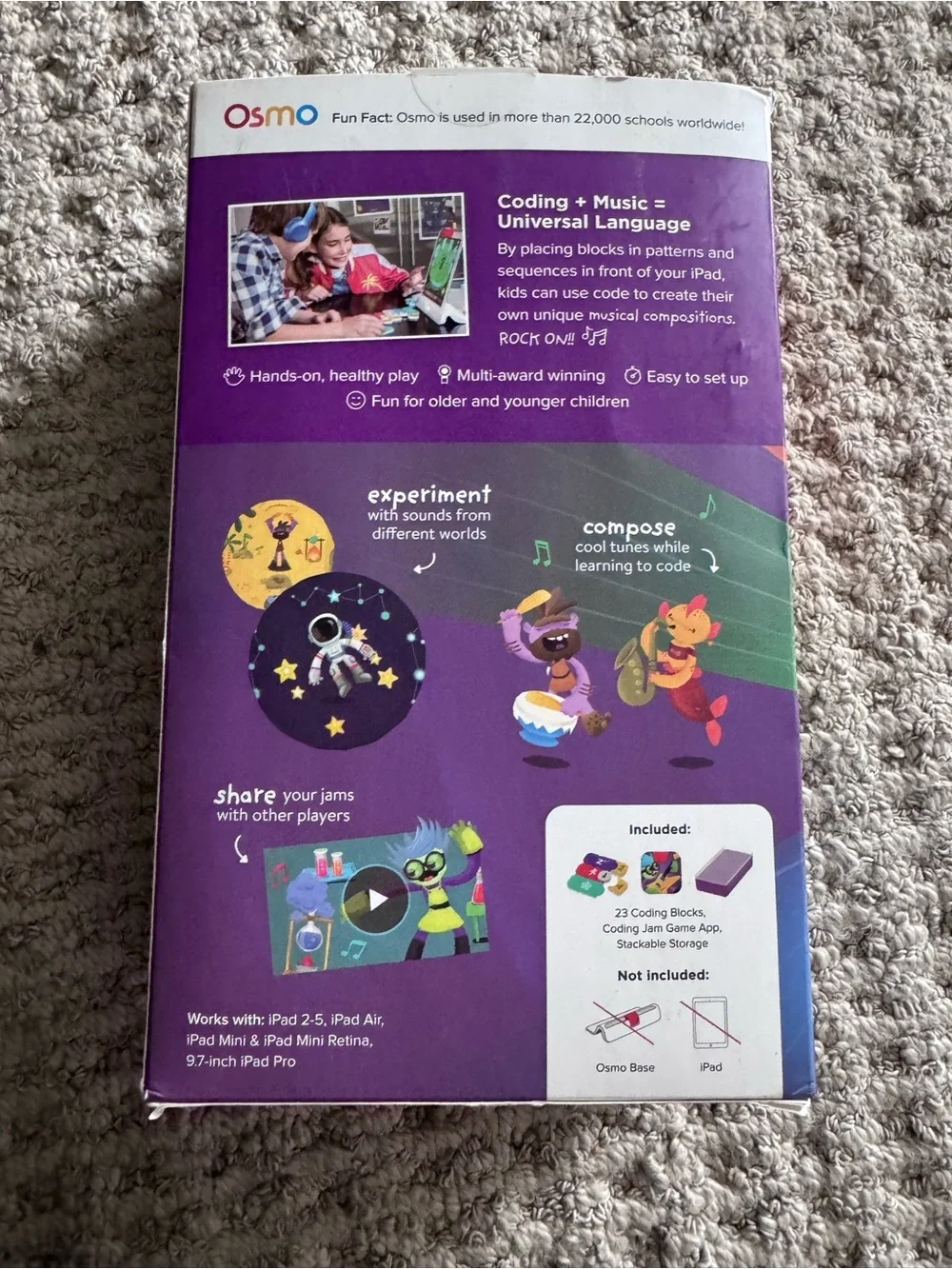 Osmo Coding Jam Kids Learning Game – Purple